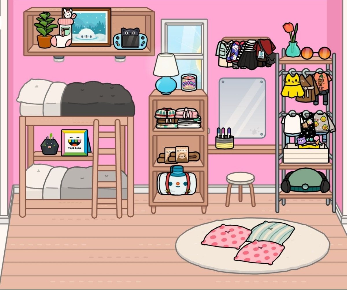 Toca boca комнаты