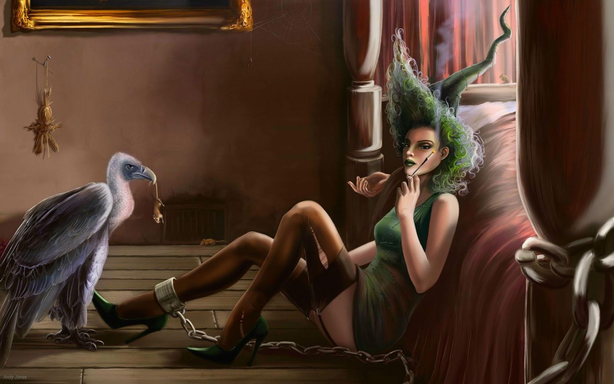 Andy Jones ведьмы