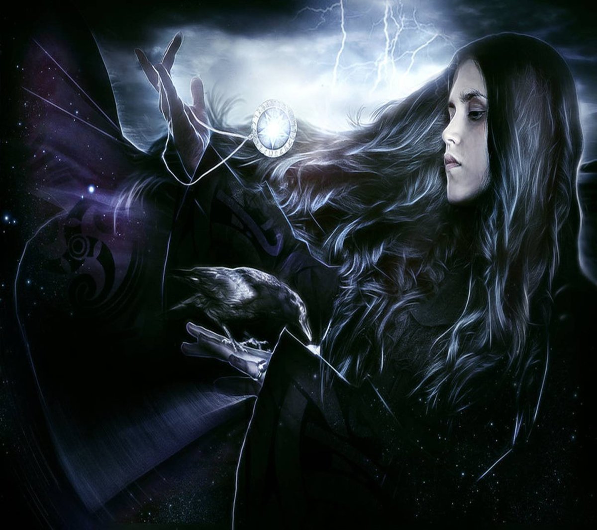 Девушки фэнтези ведьмы