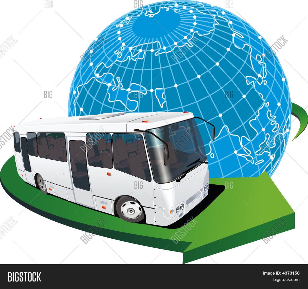 Мерседес Спринтер едет