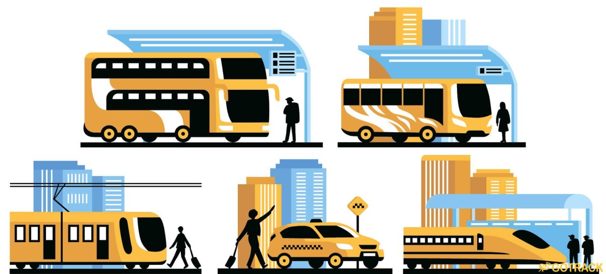 Общественный транспорт картинки