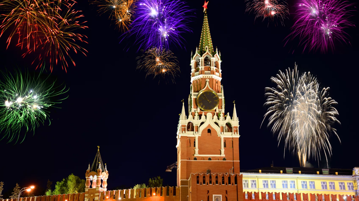 Спасская башня Московского Кремля