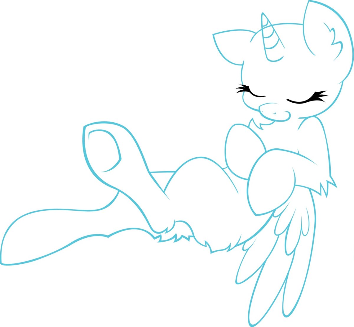 Манекены пони для рисования