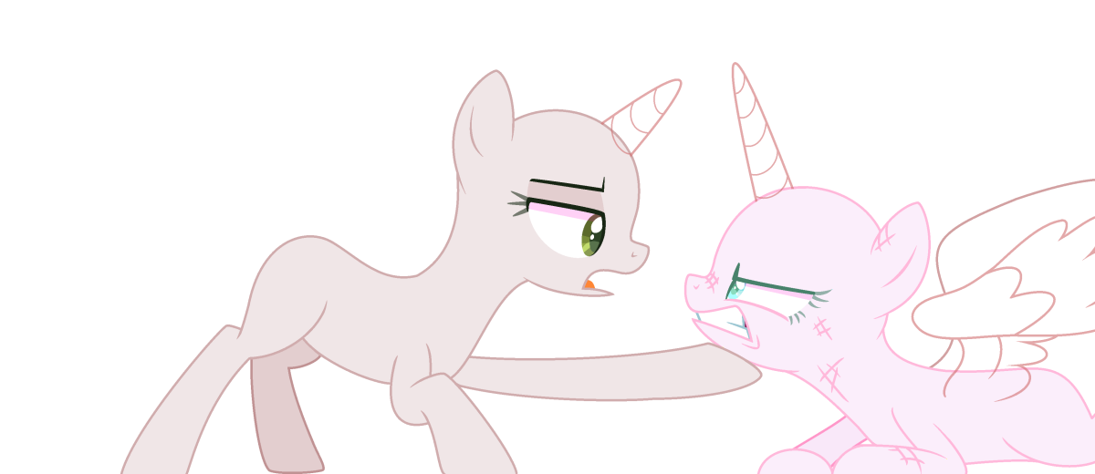 МЛП база 2 пони манекены