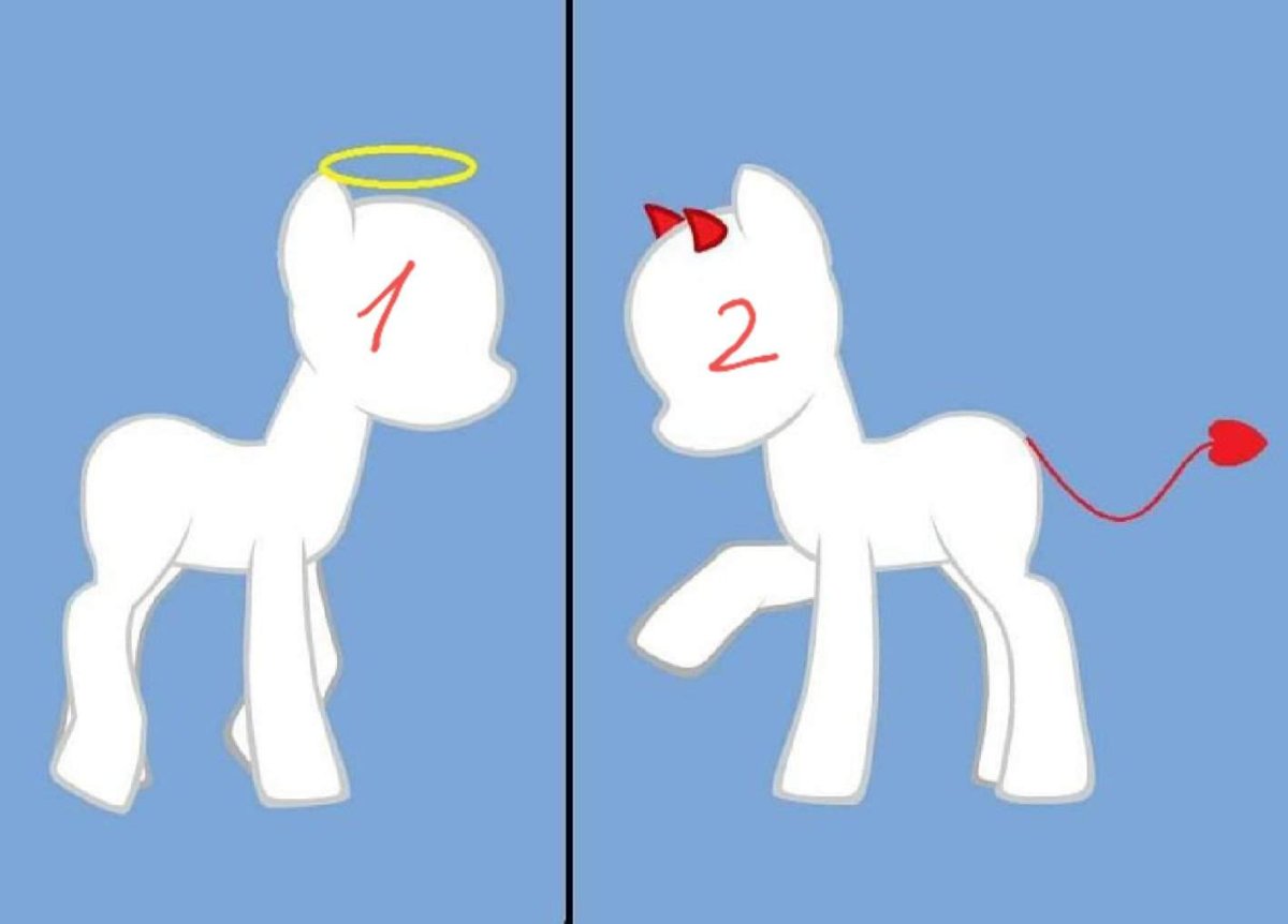 Пони креатор без волос и хвоста