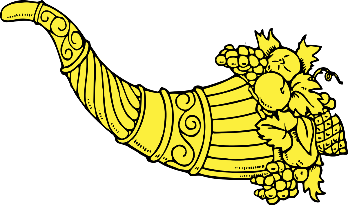 Рог изобилия иллюстрация