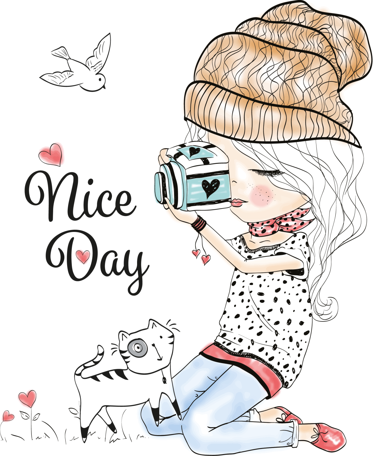 Рисунки из пинтереста девочки