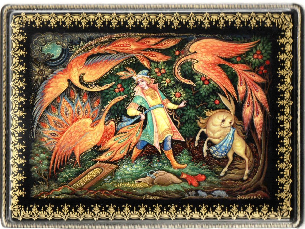 Конек горбунок Палех