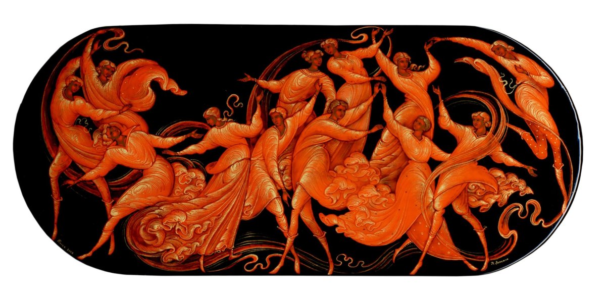 Жар птица Палех Голиков