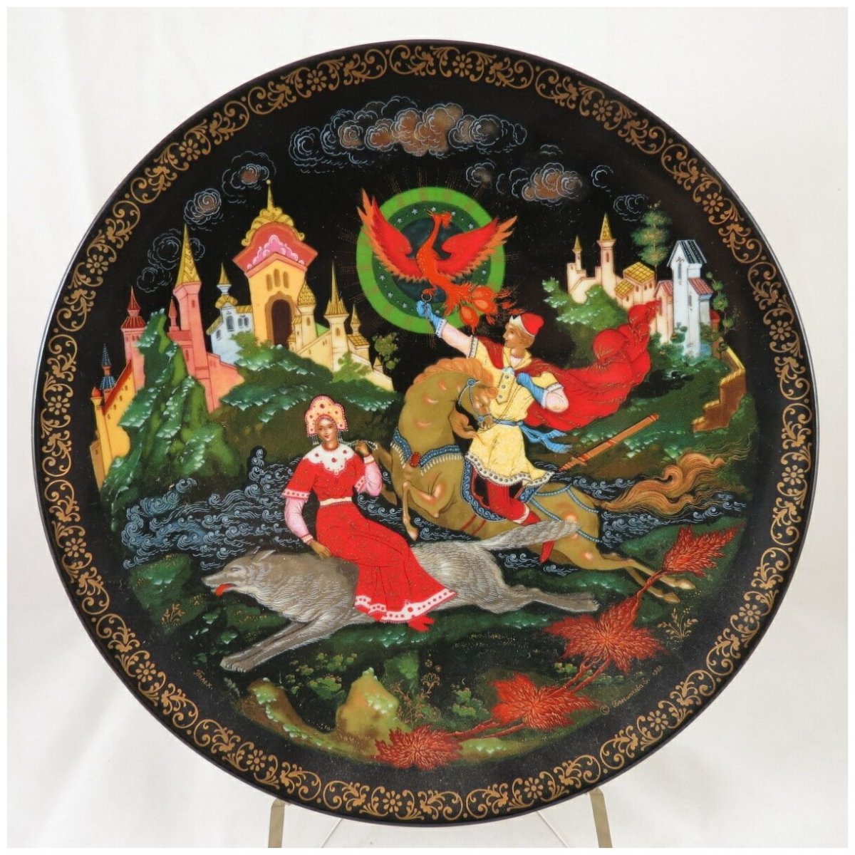 Искусство лаковой миниатюры Палех