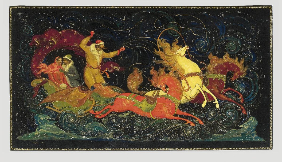 Палехская миниатюра Голиков