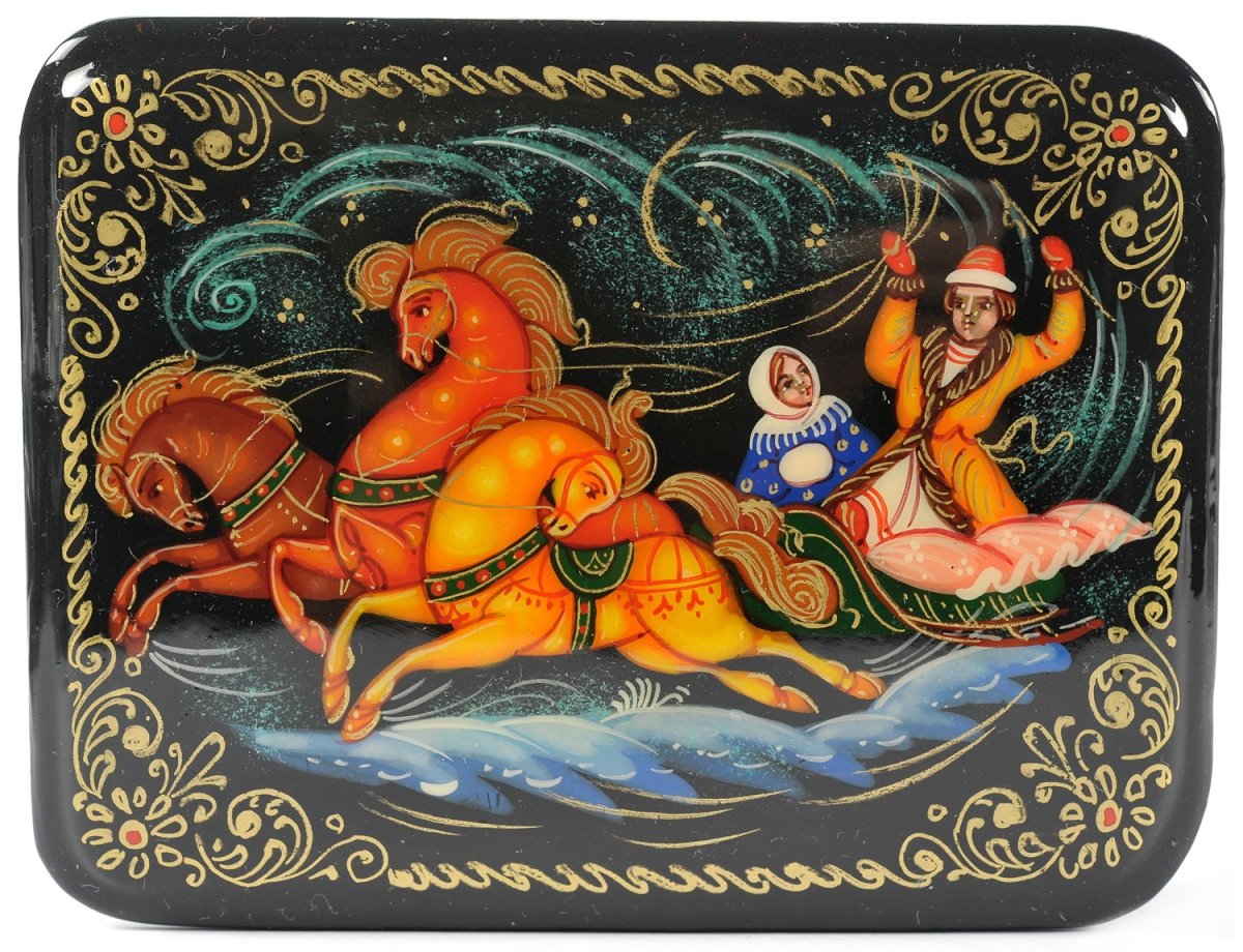 Народные промыслы Палехская роспись