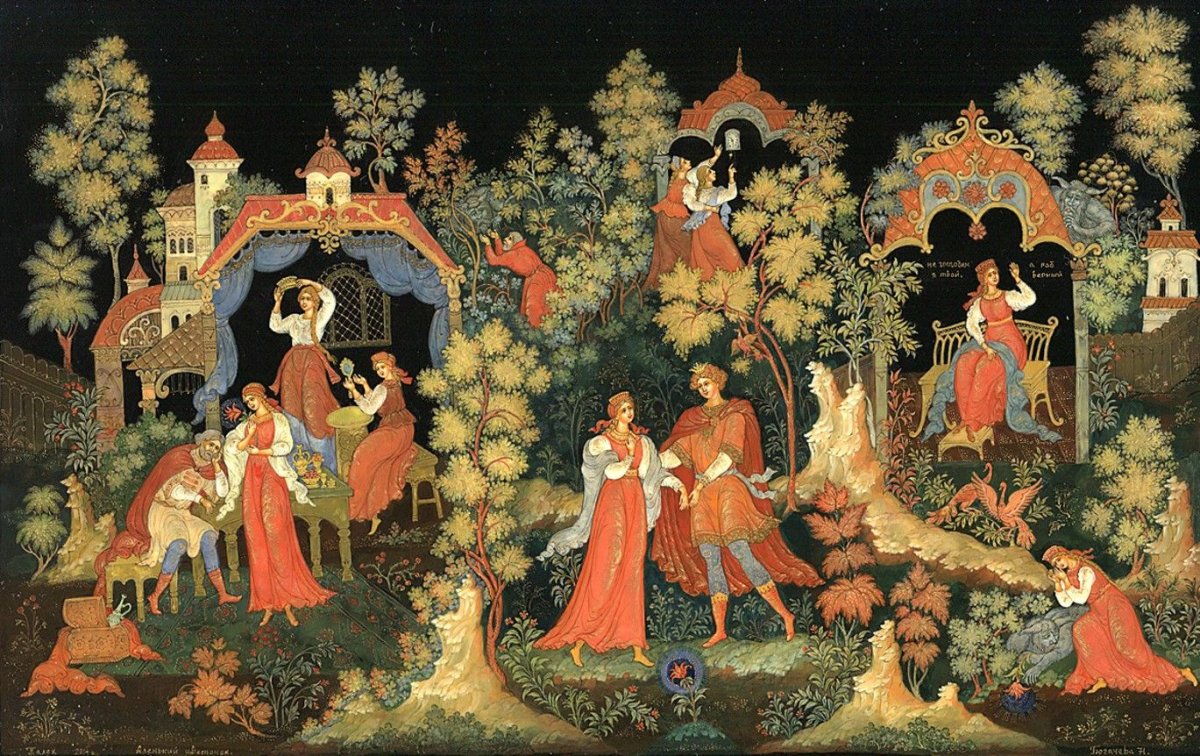 Палехская лаковая живопись