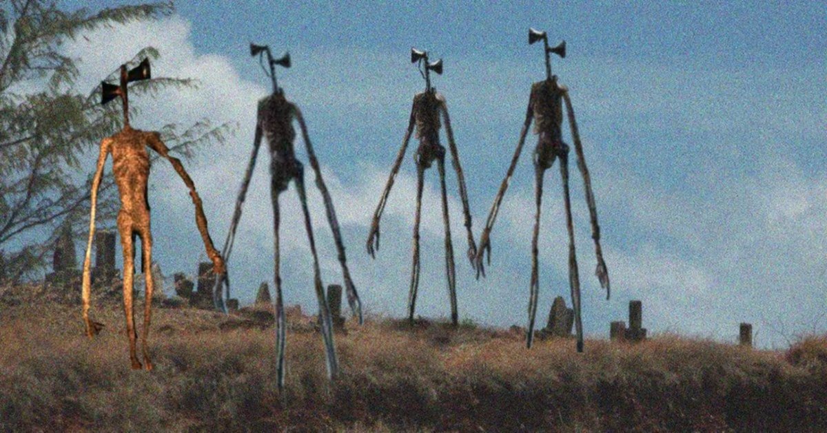 Сиреноголовый монстр существует