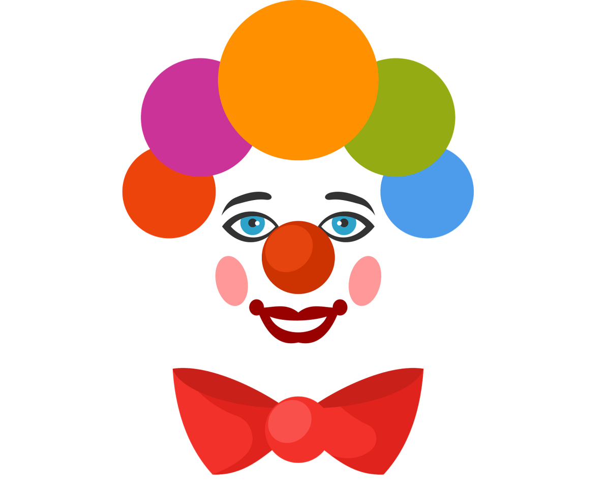 Голова клоуна