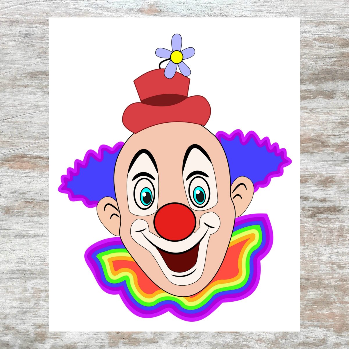Клоун картинка