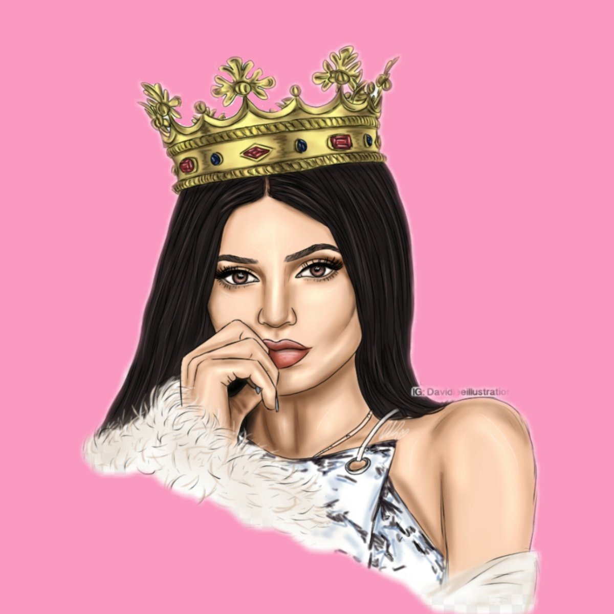 Корона с надписью