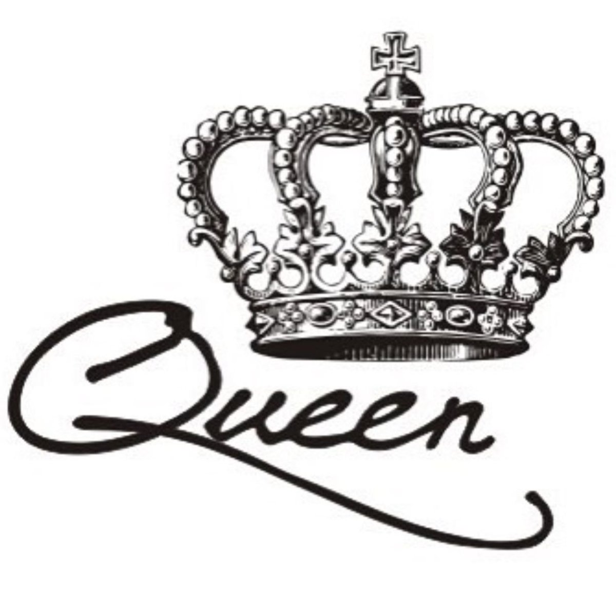 Король и Королева на троне рисунок