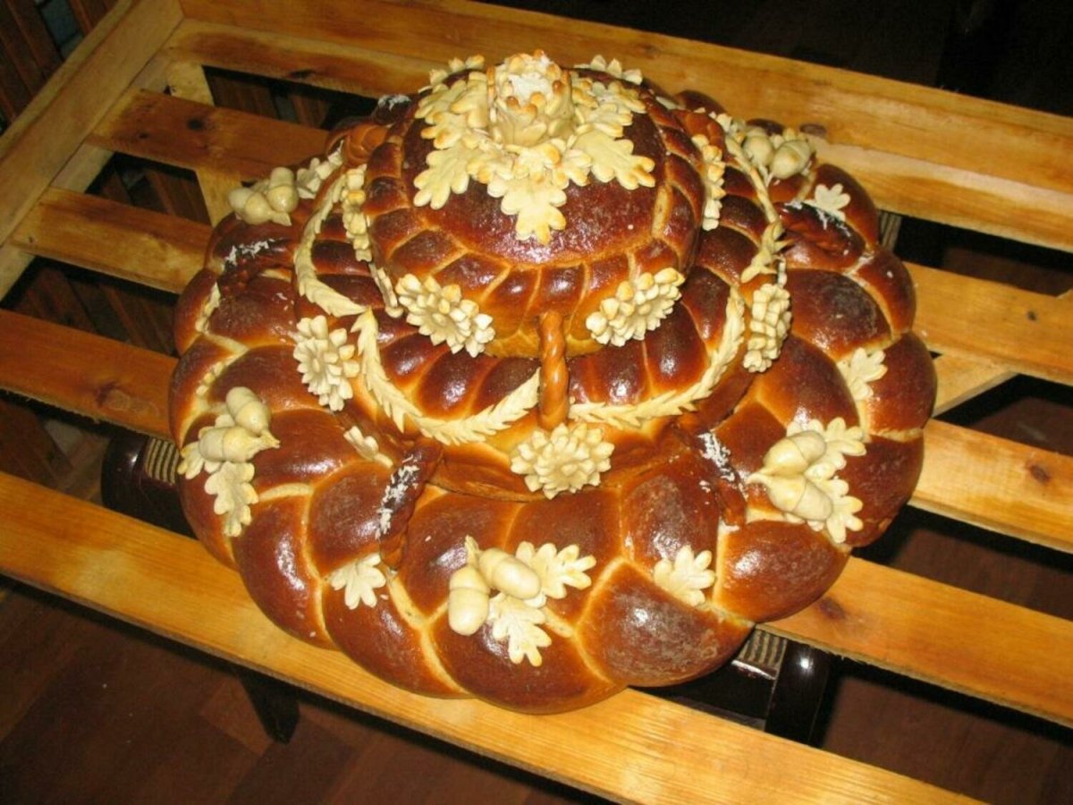 Украшение каравая