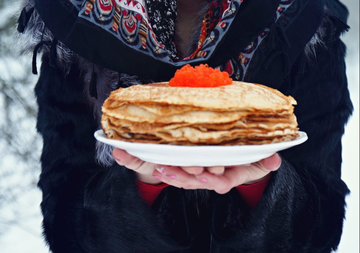 Открытки с блинчиками