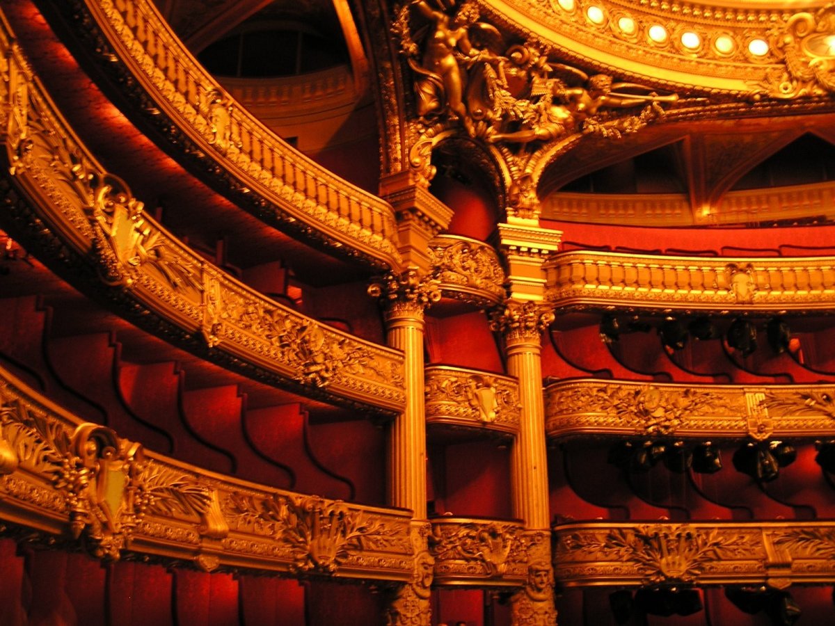 Опера Гарнье зал