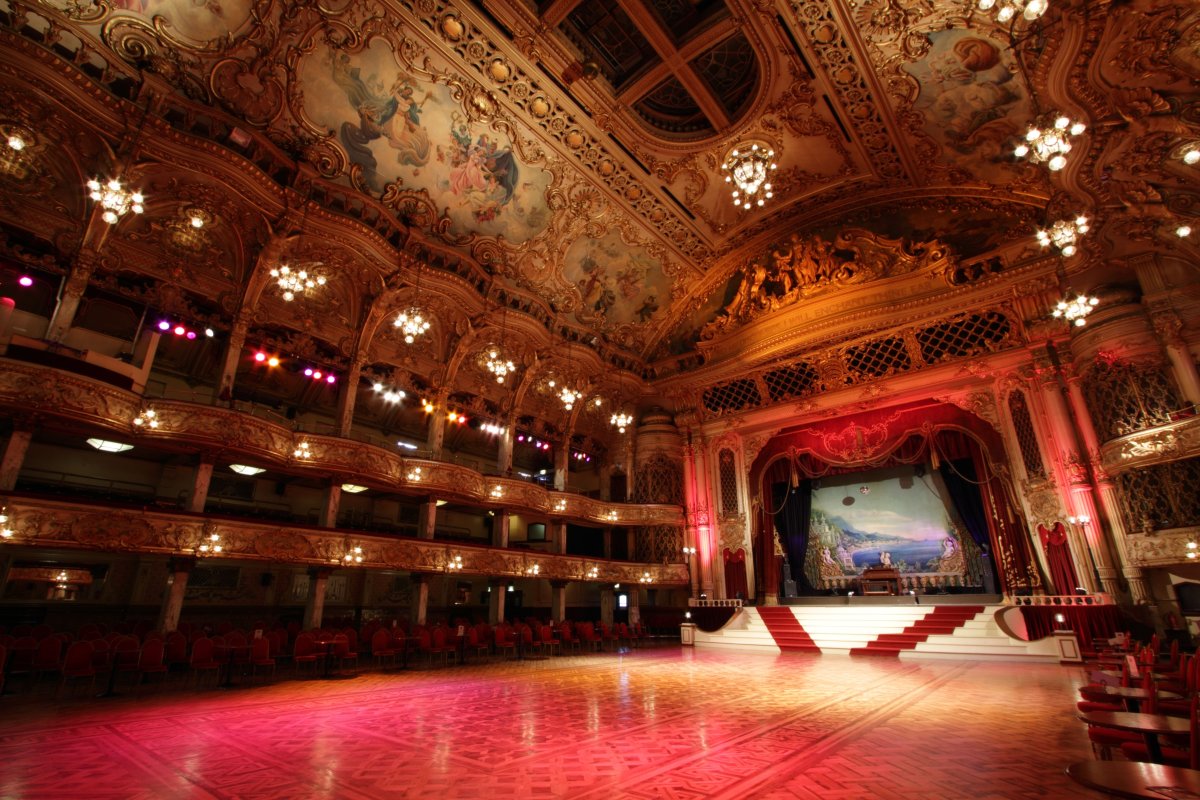 Blackpool Tower Ballroom — британский дворец танца