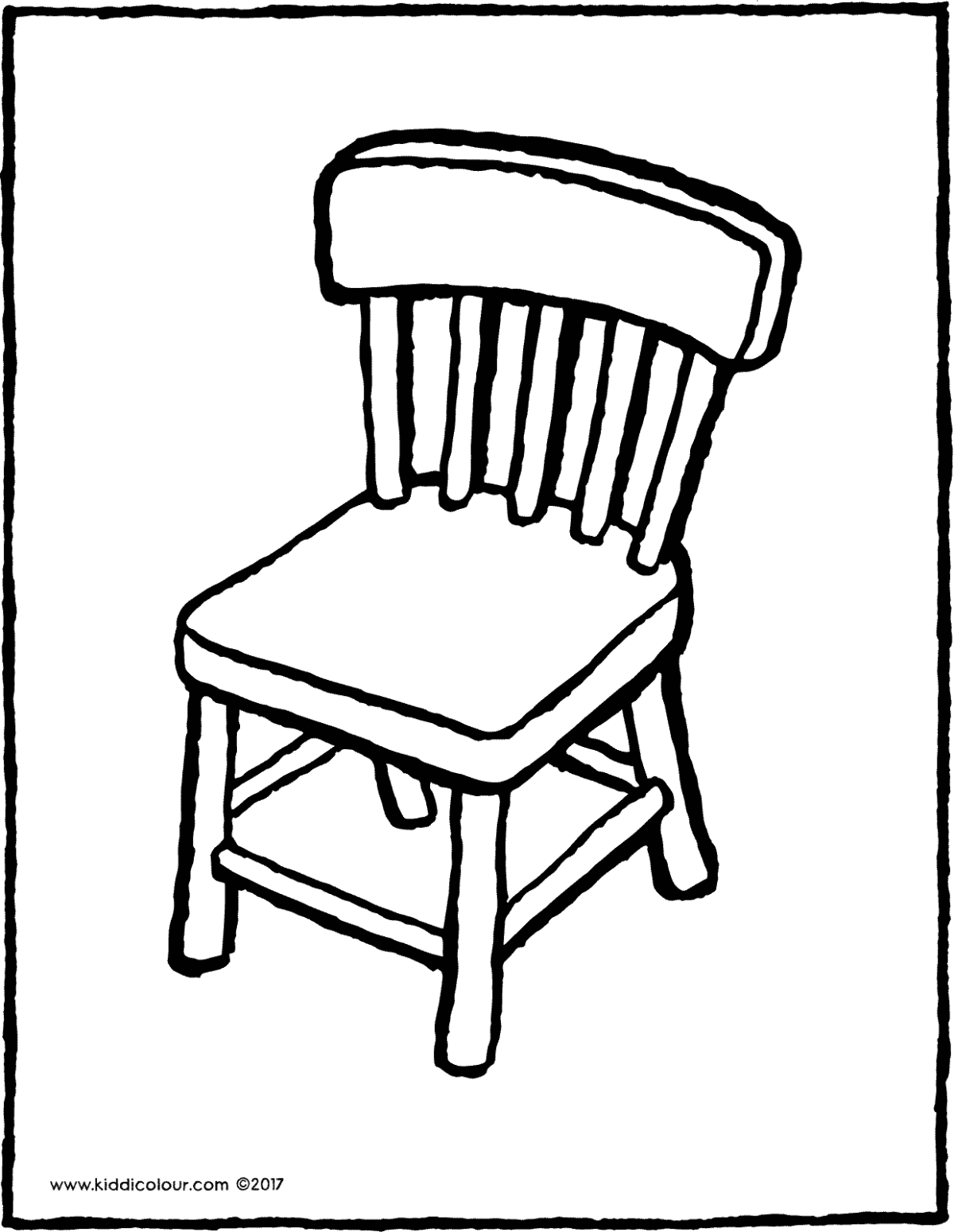 Расписные детские стульчики