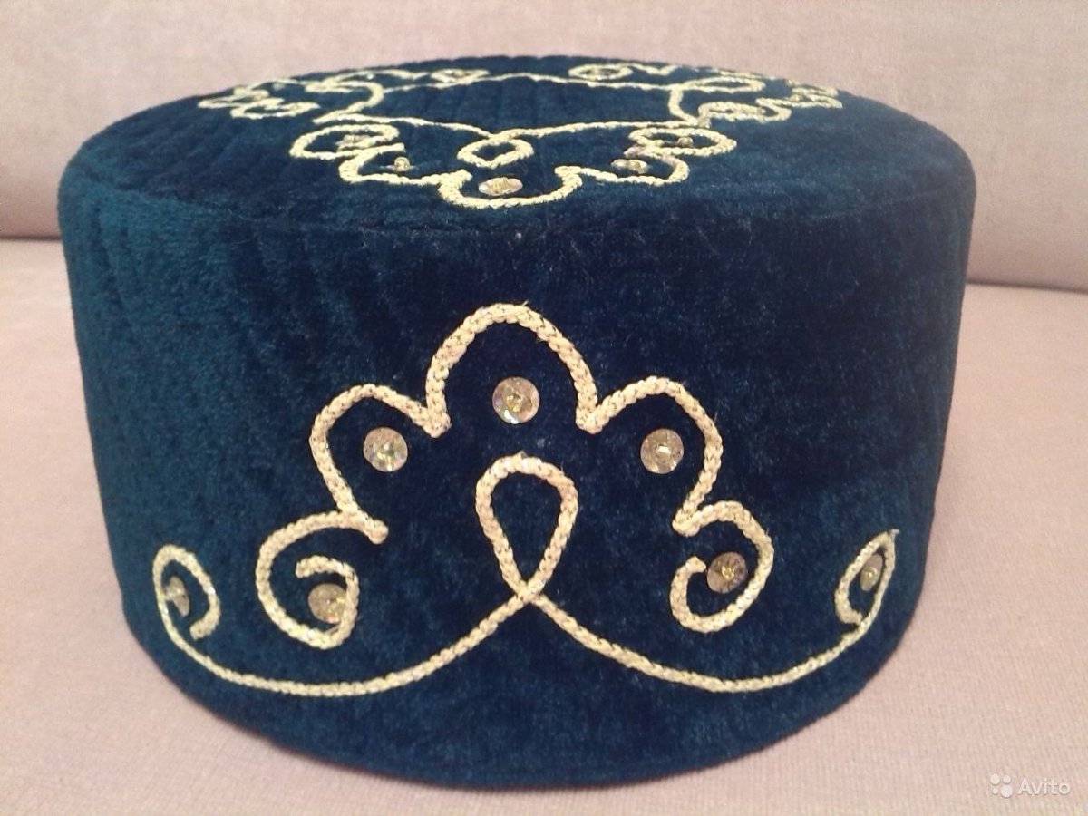 Тюбетейка Татарская вектор