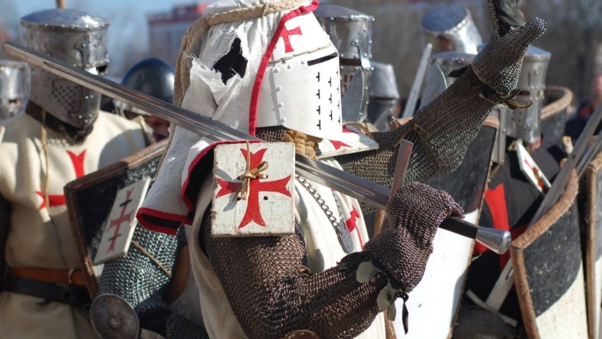 Карта третьего крестового похода 1096-1099