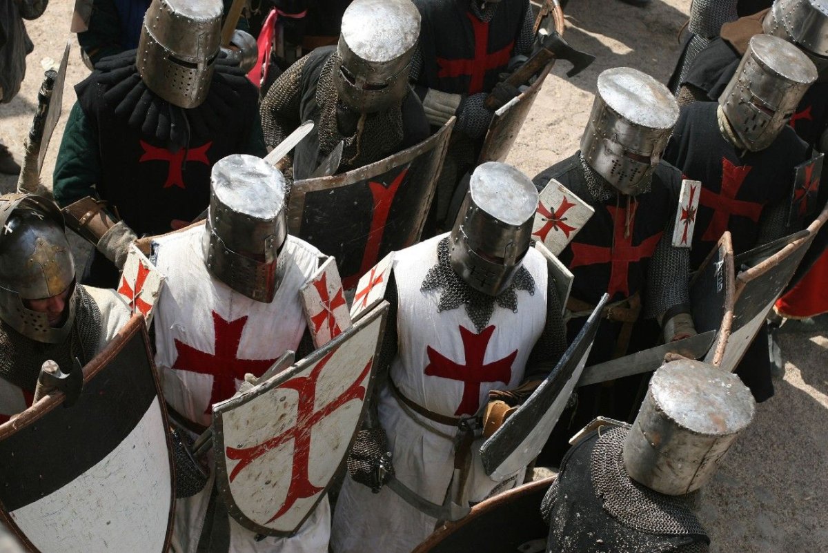 Папа Римский и крестоносцы