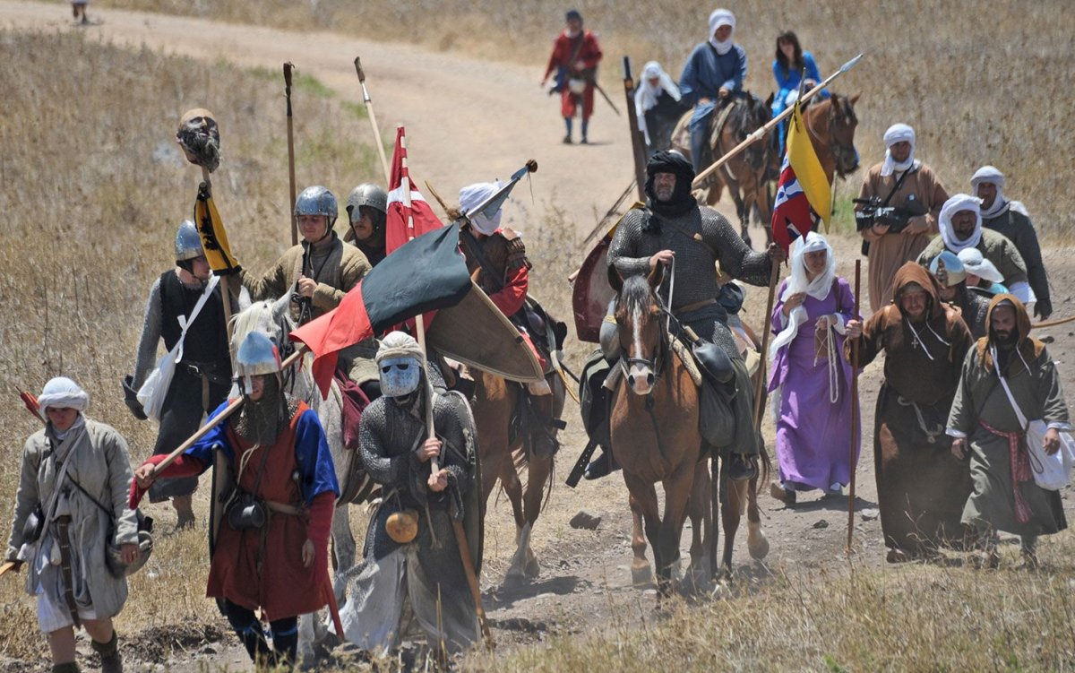 Крестовые походы картины