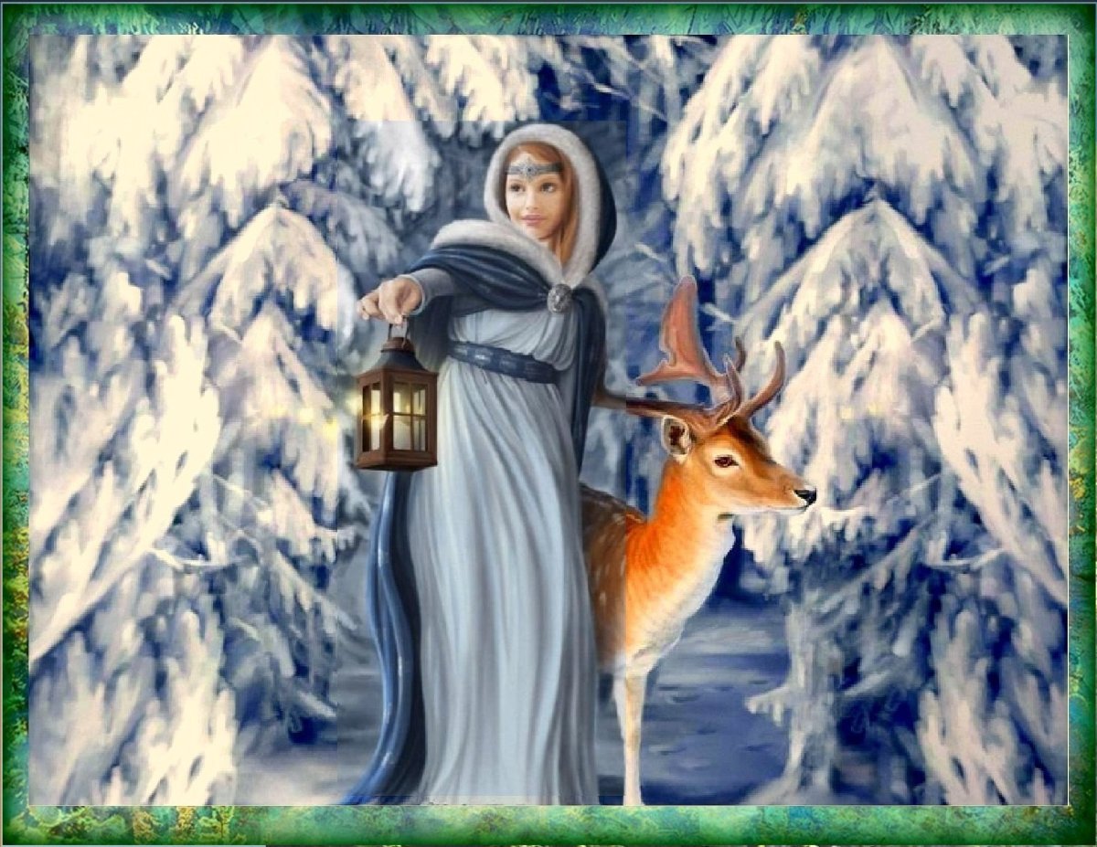 Зимние сказочные персонажи