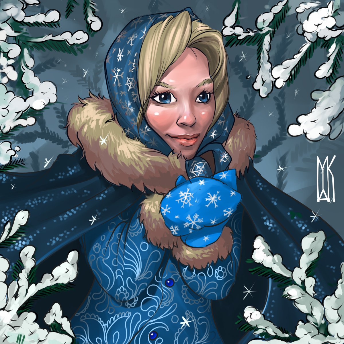 Зимние сказочные герои