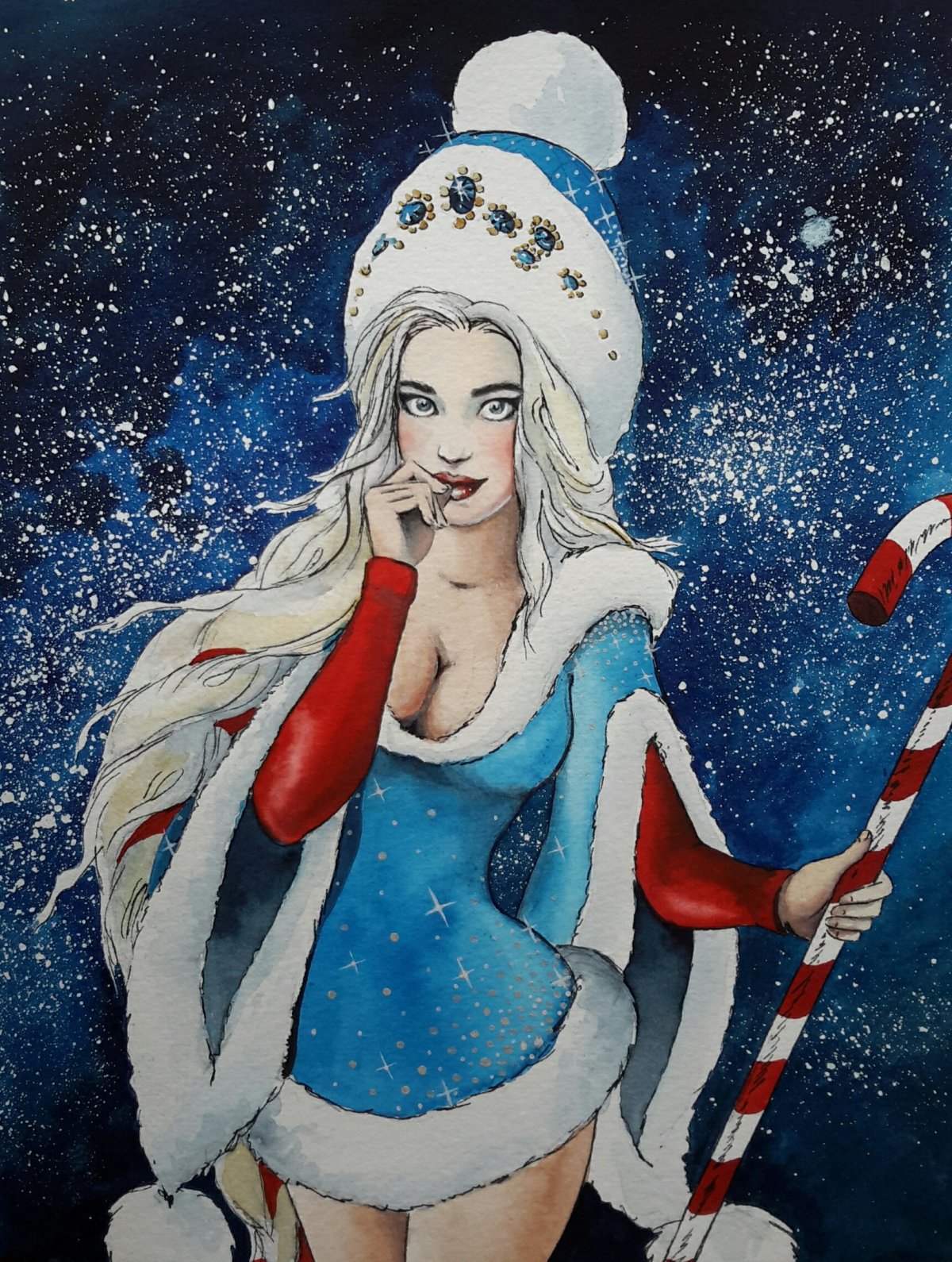 Снегурочка арт