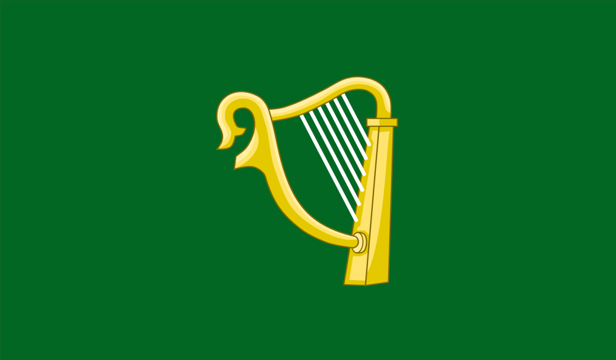 Флаг с арфой