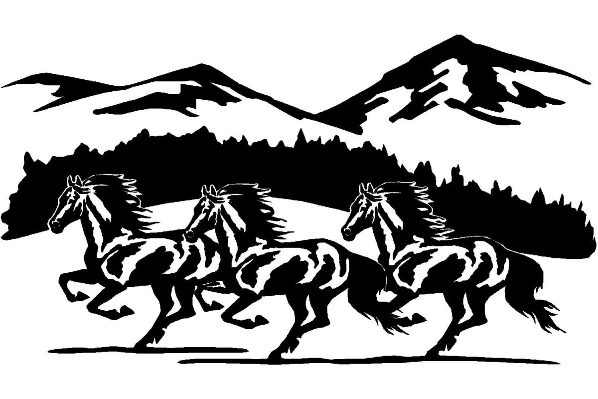 Силуэтное Выжигание по дереву