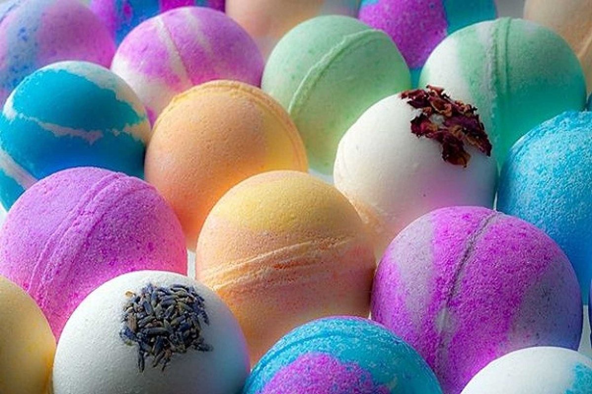 Шипучая бомбочка для ванны