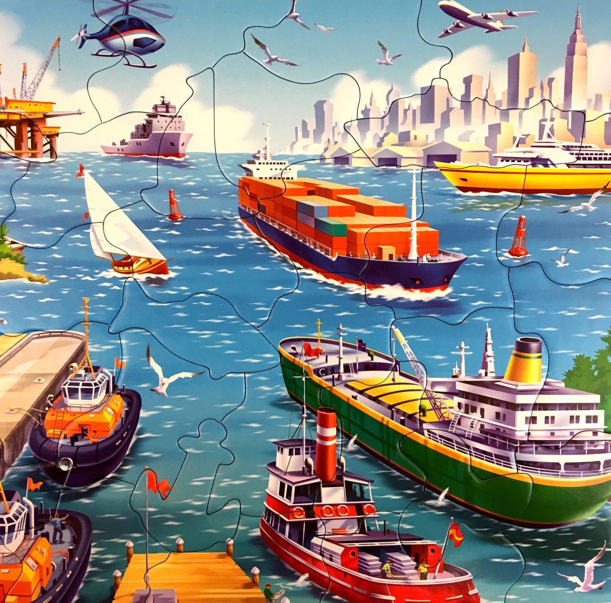 Морской порт для детей