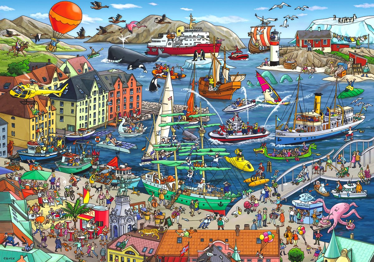 Пазл Heye 1000 деталей