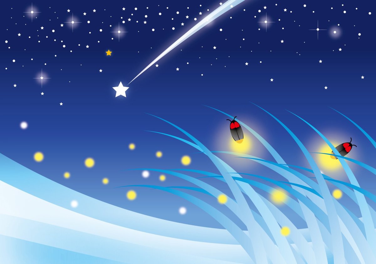 Светлячки фон