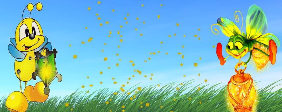 Картинки светлячки для детей красочные