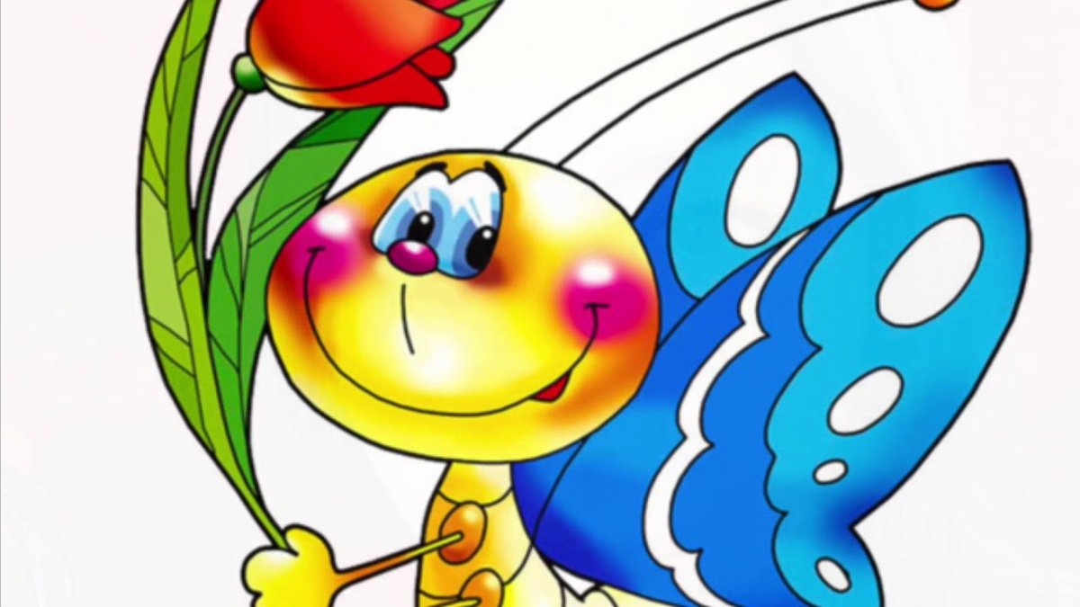 Светлячок с цветами