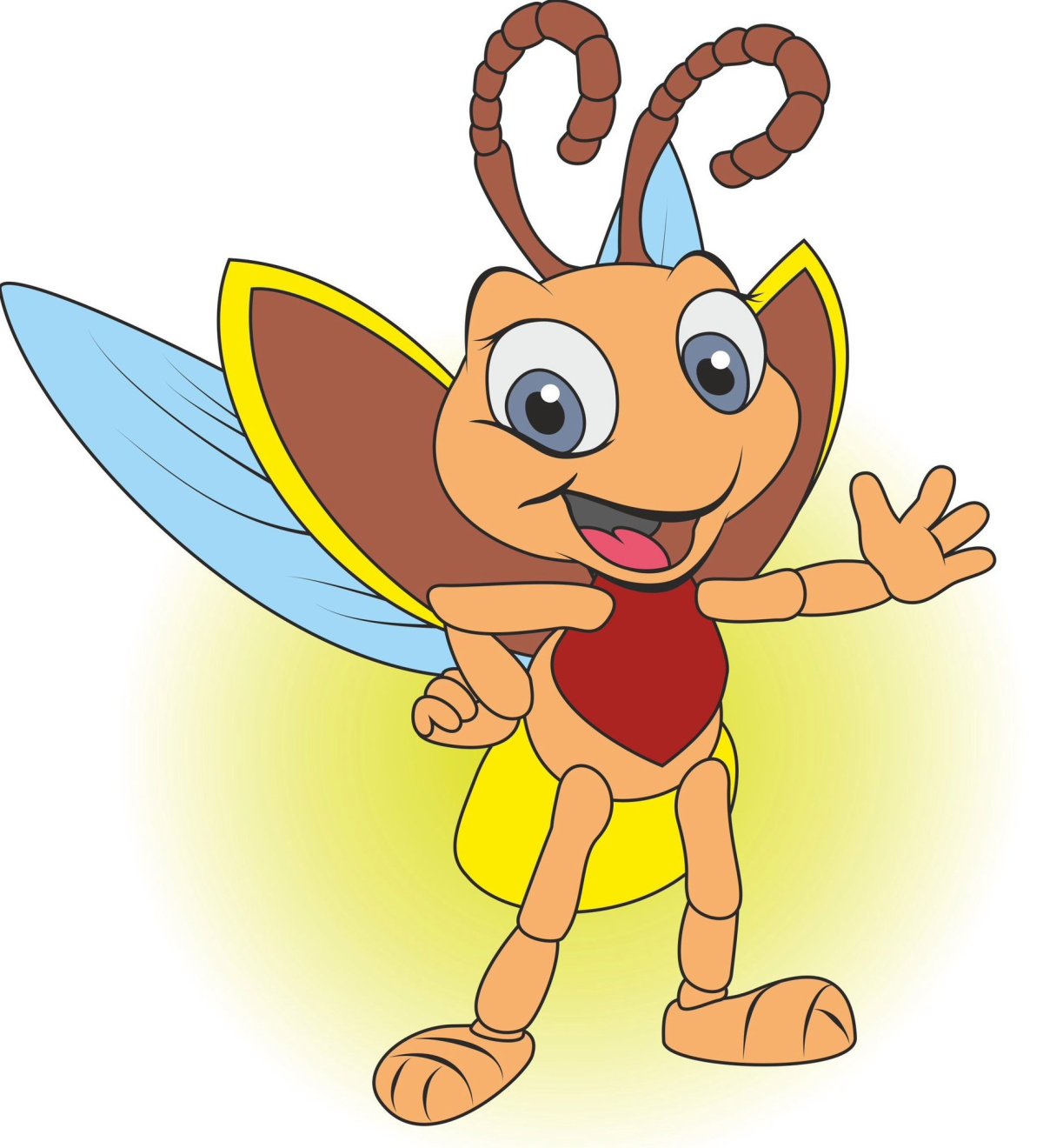 Светлячок рисунок детский