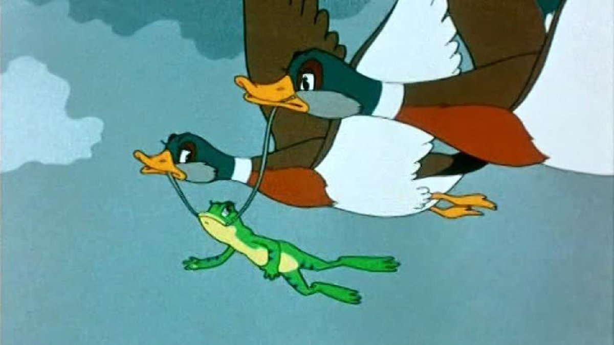 Сказка лягушка путешественница