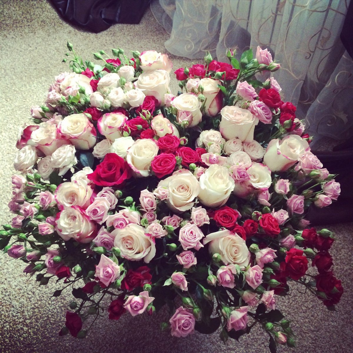 Букет цветов для инсты