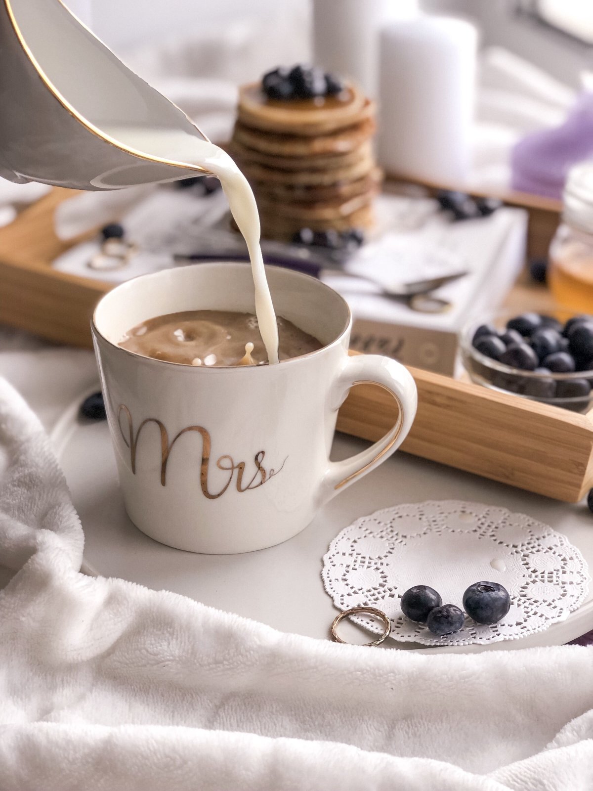 Кофе завтрак стильно