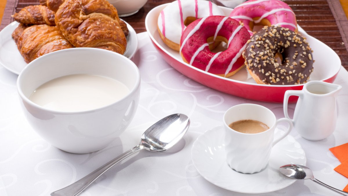 Завтрак с кофе