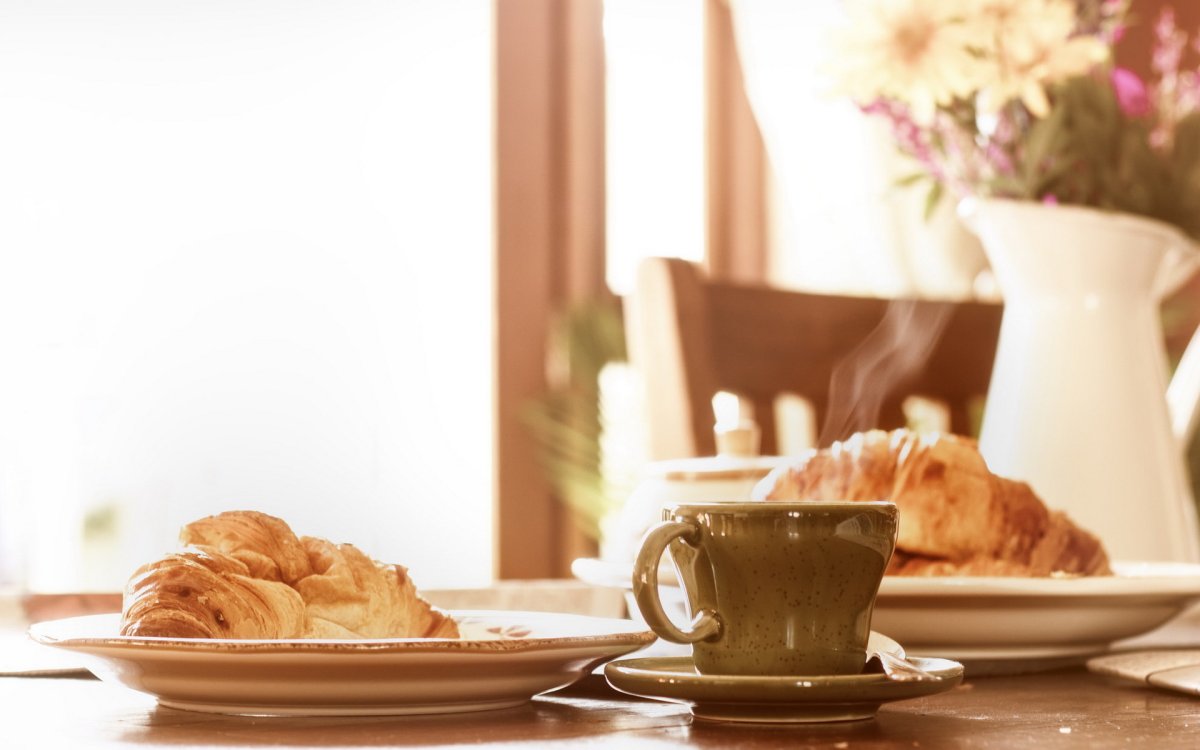 Завтрак утренний чай