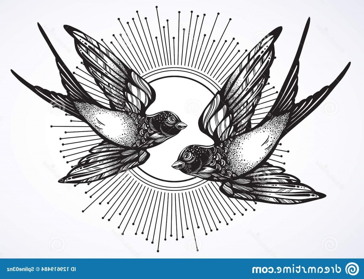 Плакат Ласточка