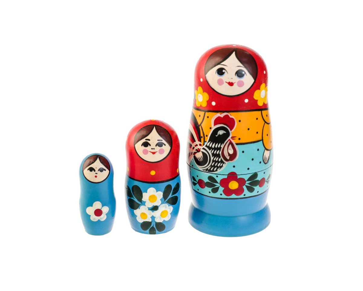 Матрёшки роспись Загорских матрёшек